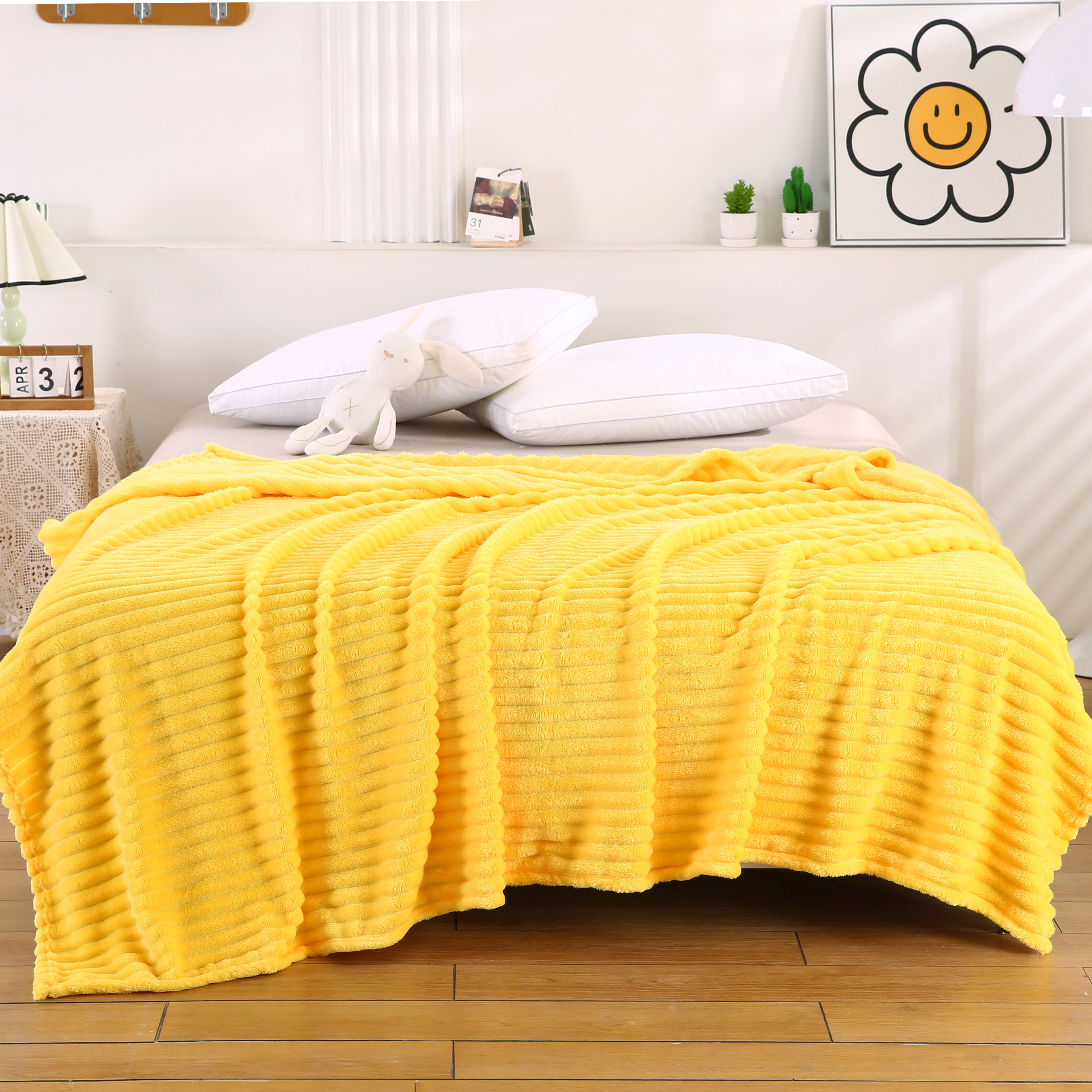 Плед фланелевый cristelle stripe premium 200x220 CST2022-07 kod3067-1