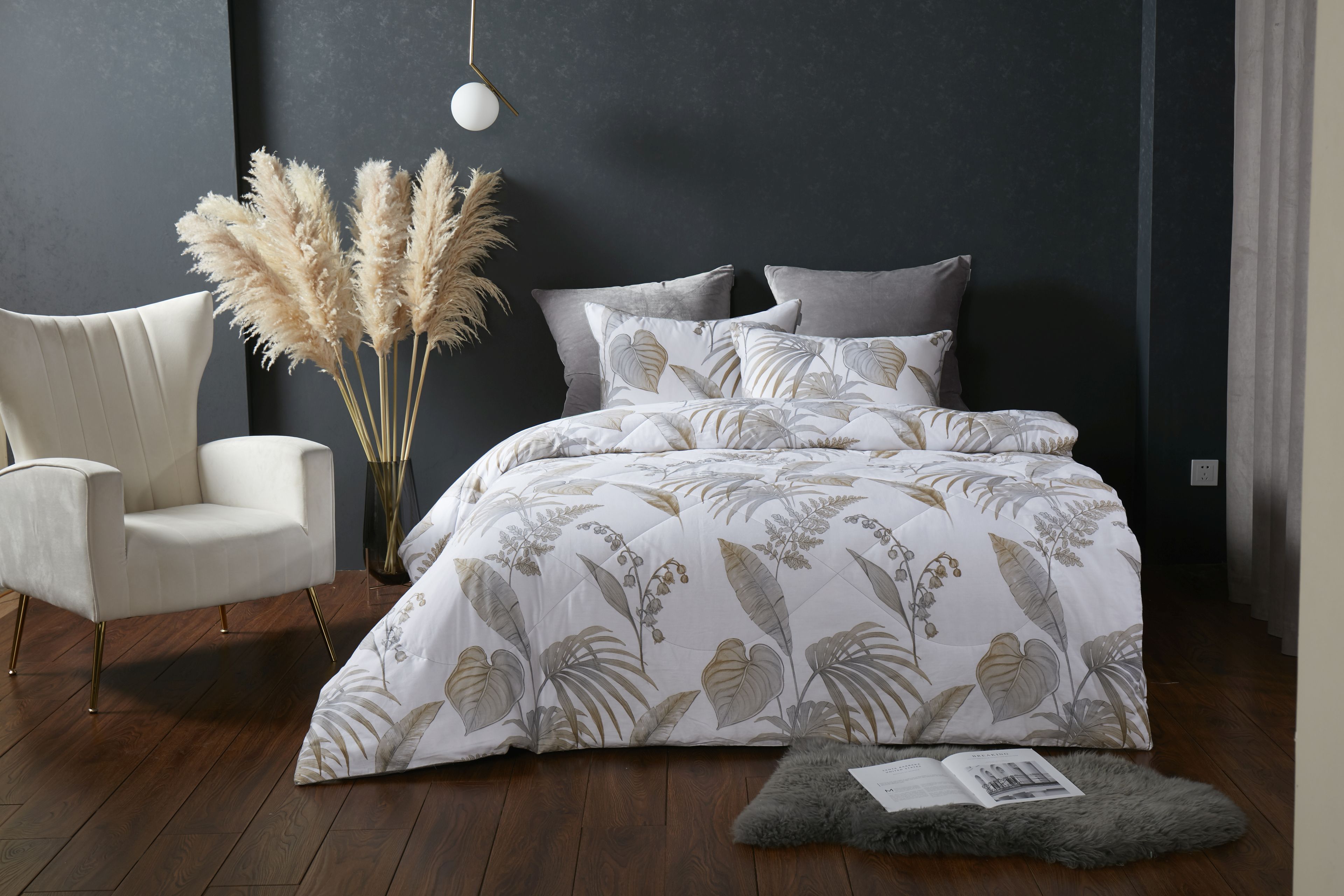 Вермонт (бежевый графит) АВС Cotton Казанова