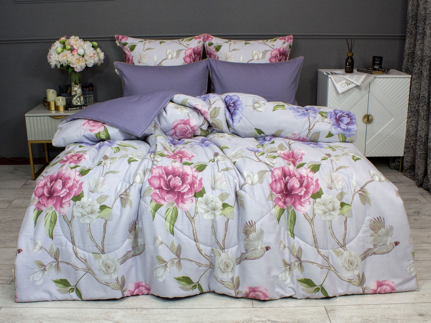 Зарина (лаванда) Cotton Казанова