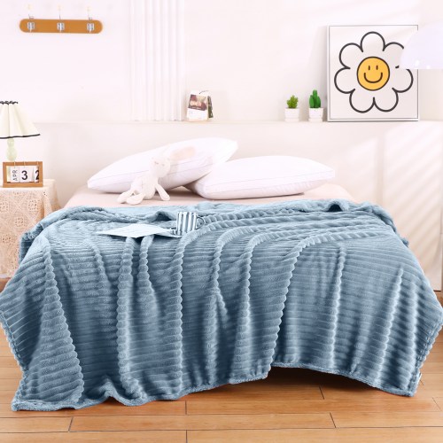 Плед фланелевый cristelle stripe premium 200x220 CST2022-13 kod3067-1