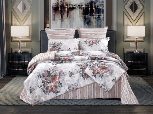 Верона (бежевый) Print Cotton