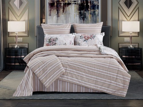 Верона (бежевый) Print Cotton