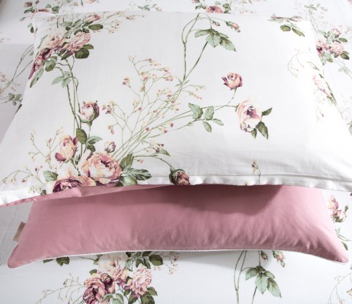 Комплект постельного белья с одеялом Пенелопа (старо-розовый) Cotton, Евро